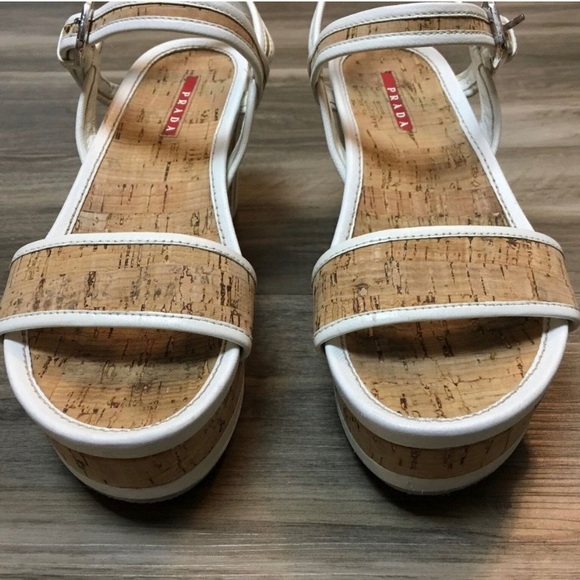 Prada Strap Sandals 37.5 - Picture 5 of 8